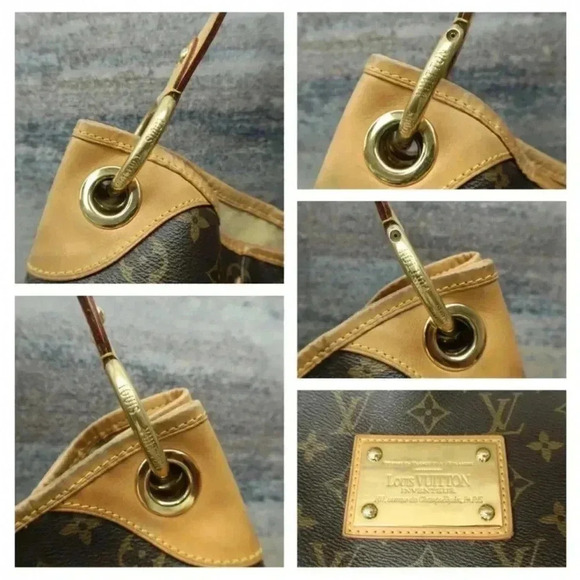 LOUIS VUITTON MONOGRAM GALLERIA GM SHOULDER BAG with Certificate of Authenticity - Picture 9 of 15